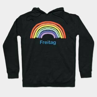 Freitag Friday Rainbow Hoodie